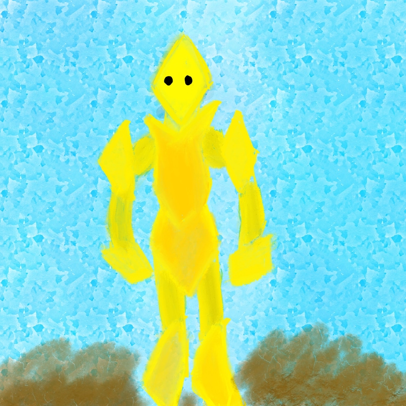 The Yellow Robot from The Lost