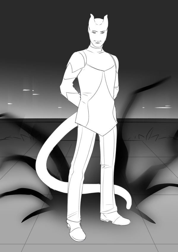 Paewar Zfnoc Pose 2 - Arms behind back Paewar Zfnoc Pose 2 - Arms behind back