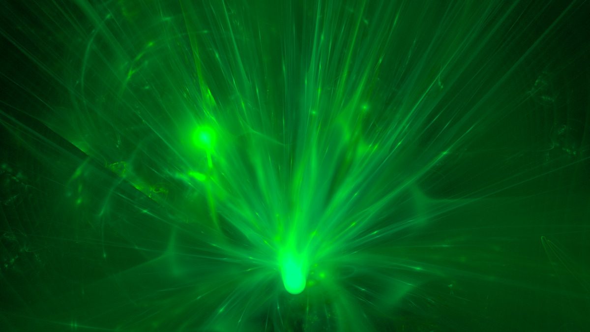 Edited Emerald Haze Fractal Art Edited Emerald Haze Fractal Art