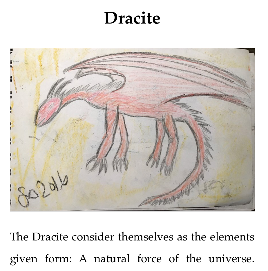 Appendix Section for the Dracite Appendix Section for the Dracite
