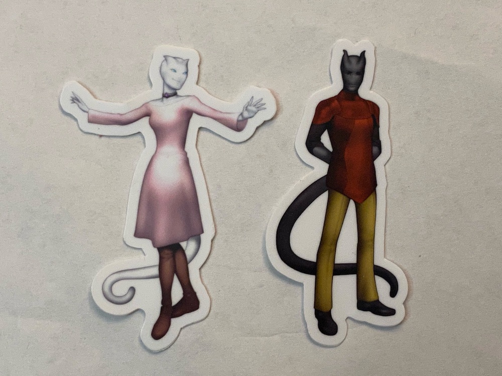 Sticker Mule Duet: Lana Zfhi and Paewar Zfnoc